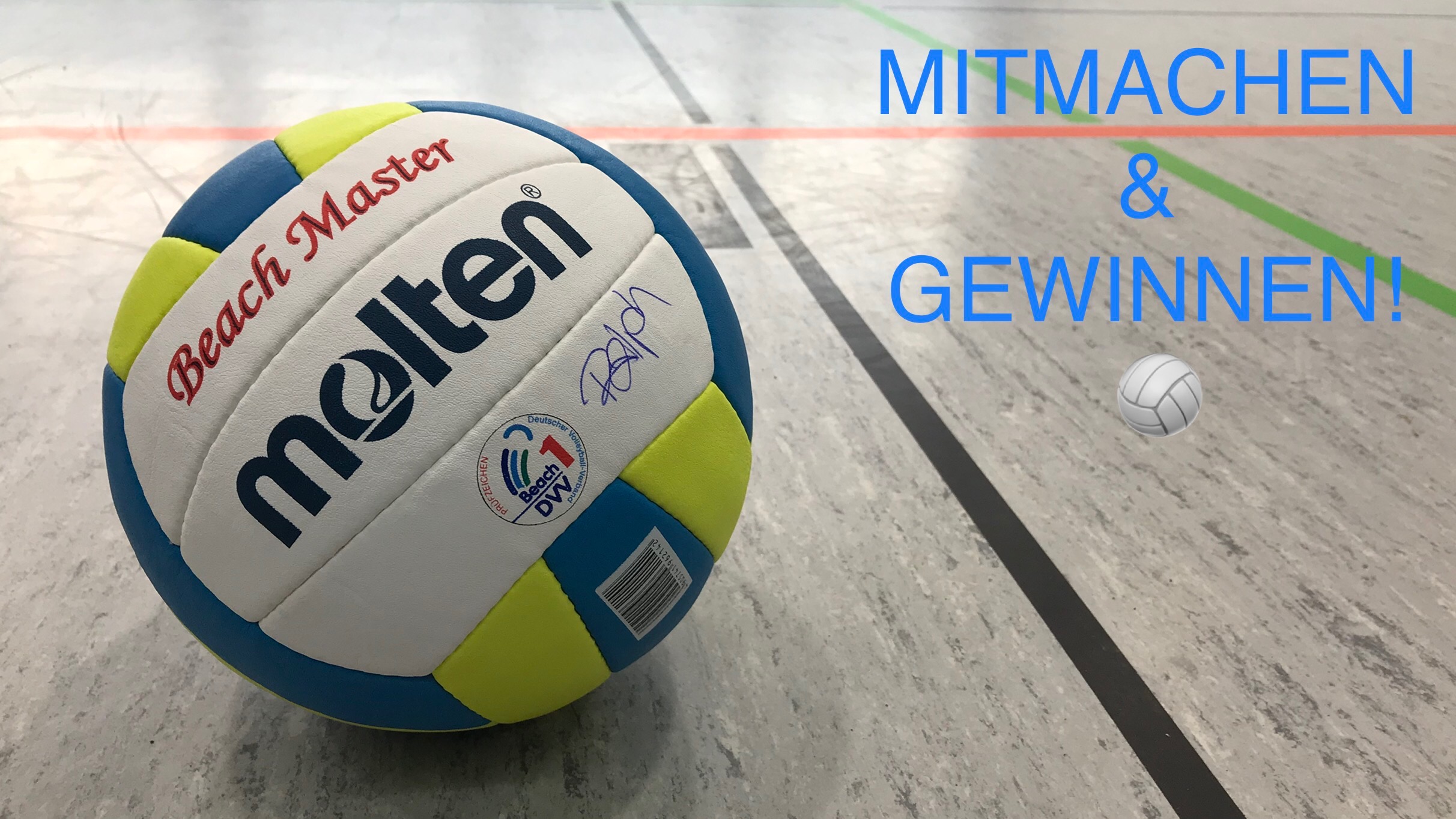 Beachball Schriftzug