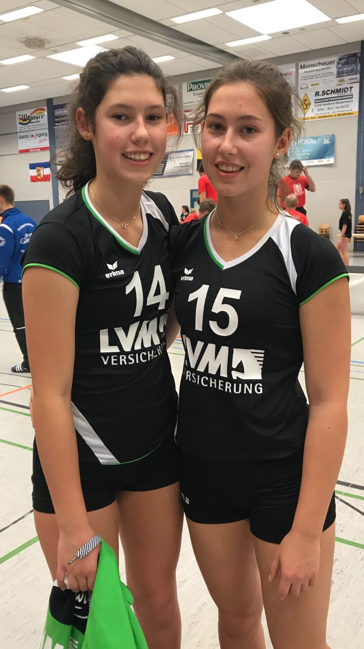 Kaia und Fiona beim Bundespokal